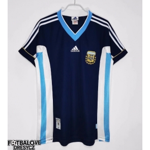 Argentina 1998 Retro Venkovní Dres Krátký Rukáv Argentina 1998 Retro Venkovní Dres Krátký Rukáv